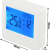 Thermostat D'Ambiance Numérique LCD Pour Contrôle De La Chaudière Programmable, Installation Facile, Antigel – Image 7